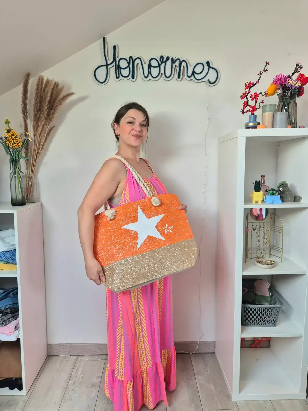 Sac Cabas Staros orange – Image 3