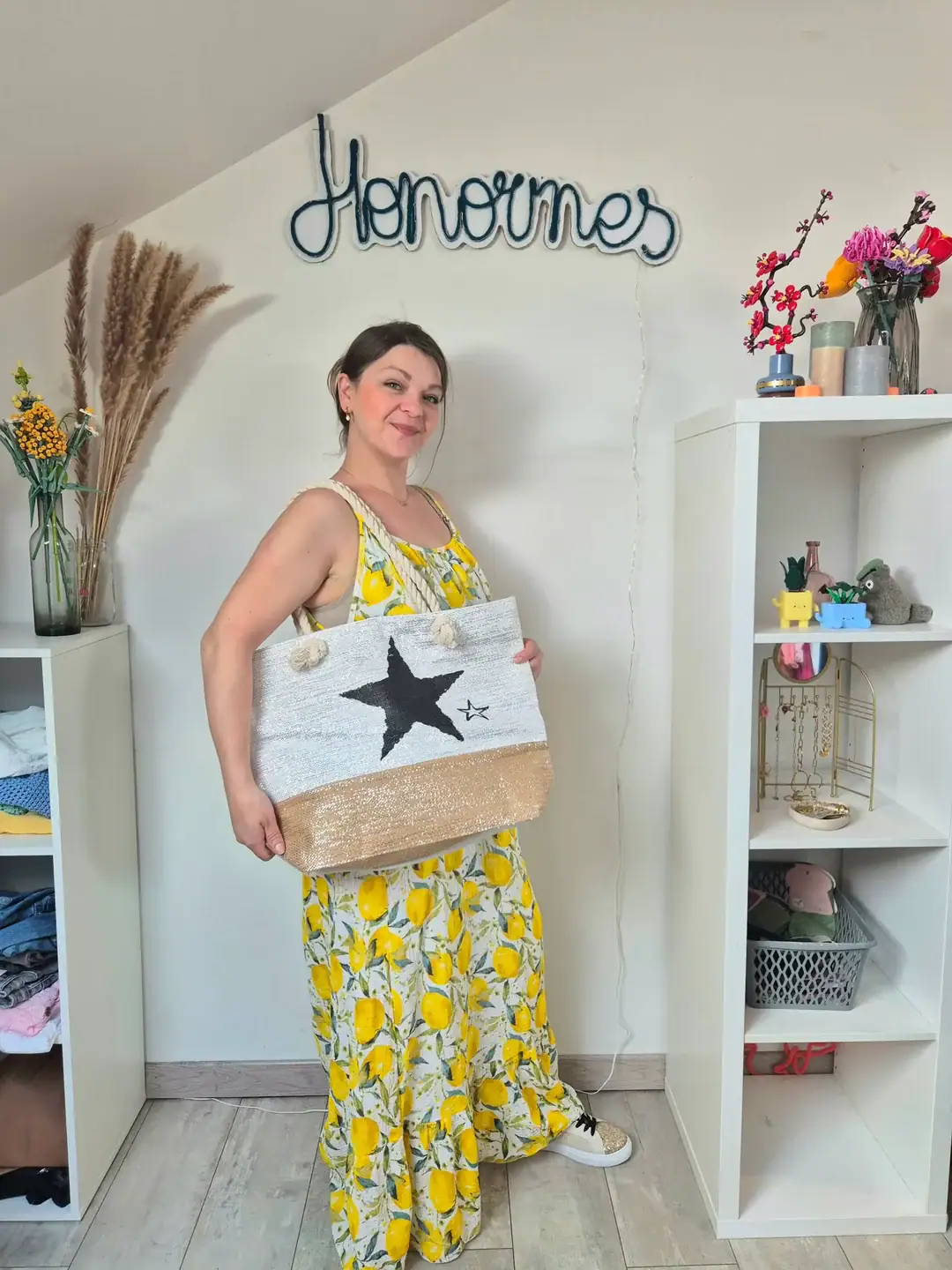 Sac Cabas Staros blanc – Image 2