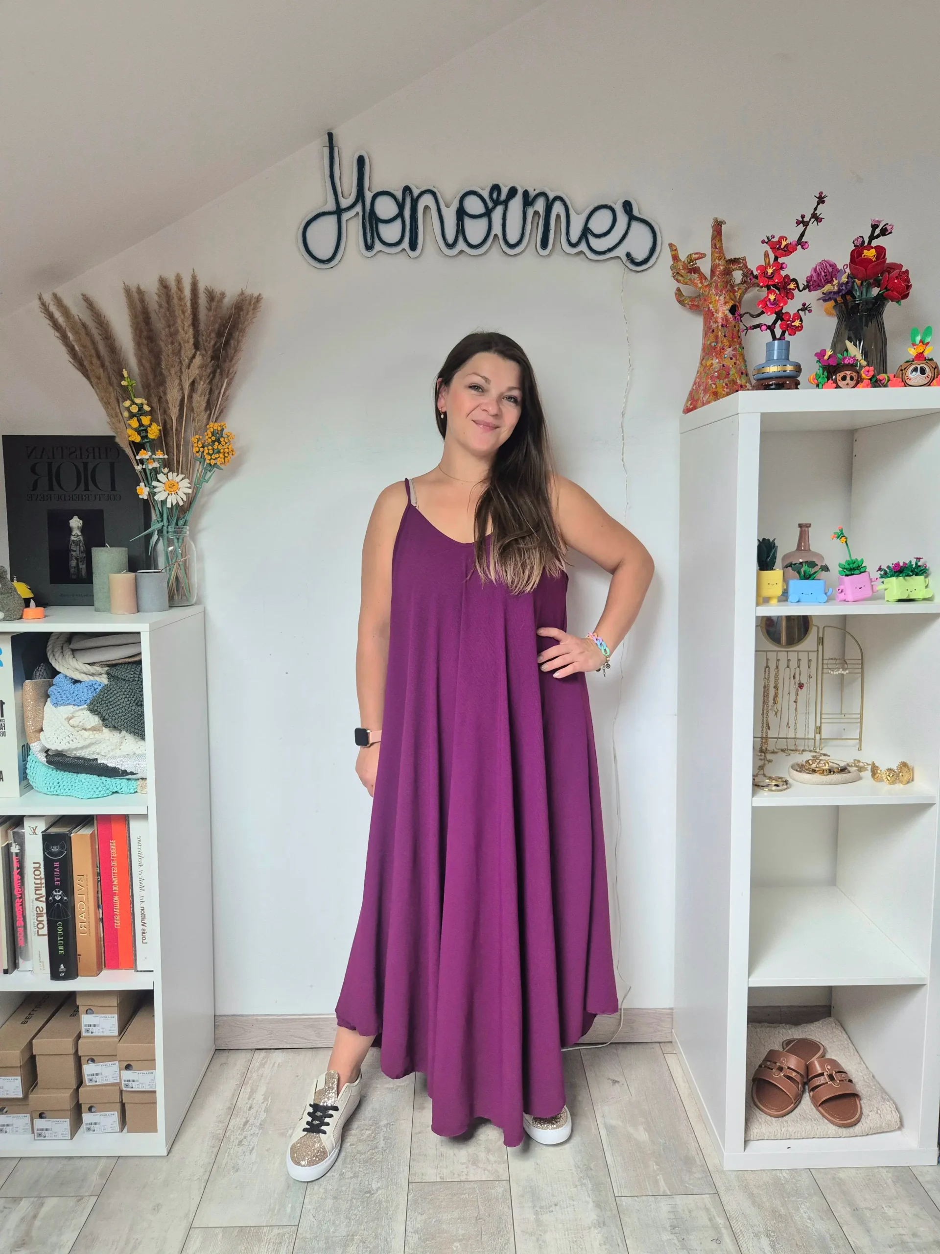 Robe Lucy prune – Image 3