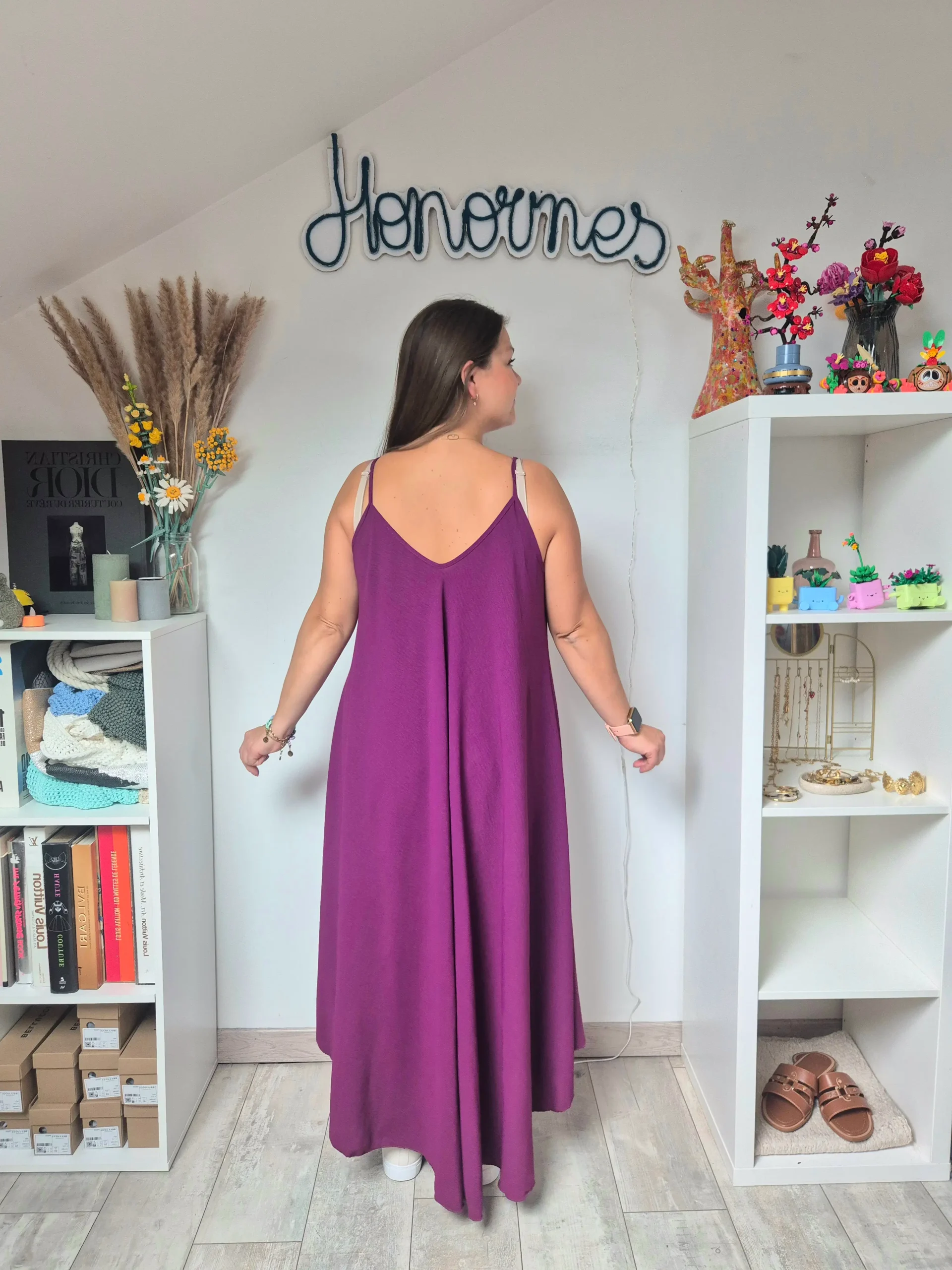 Robe Lucy prune – Image 4