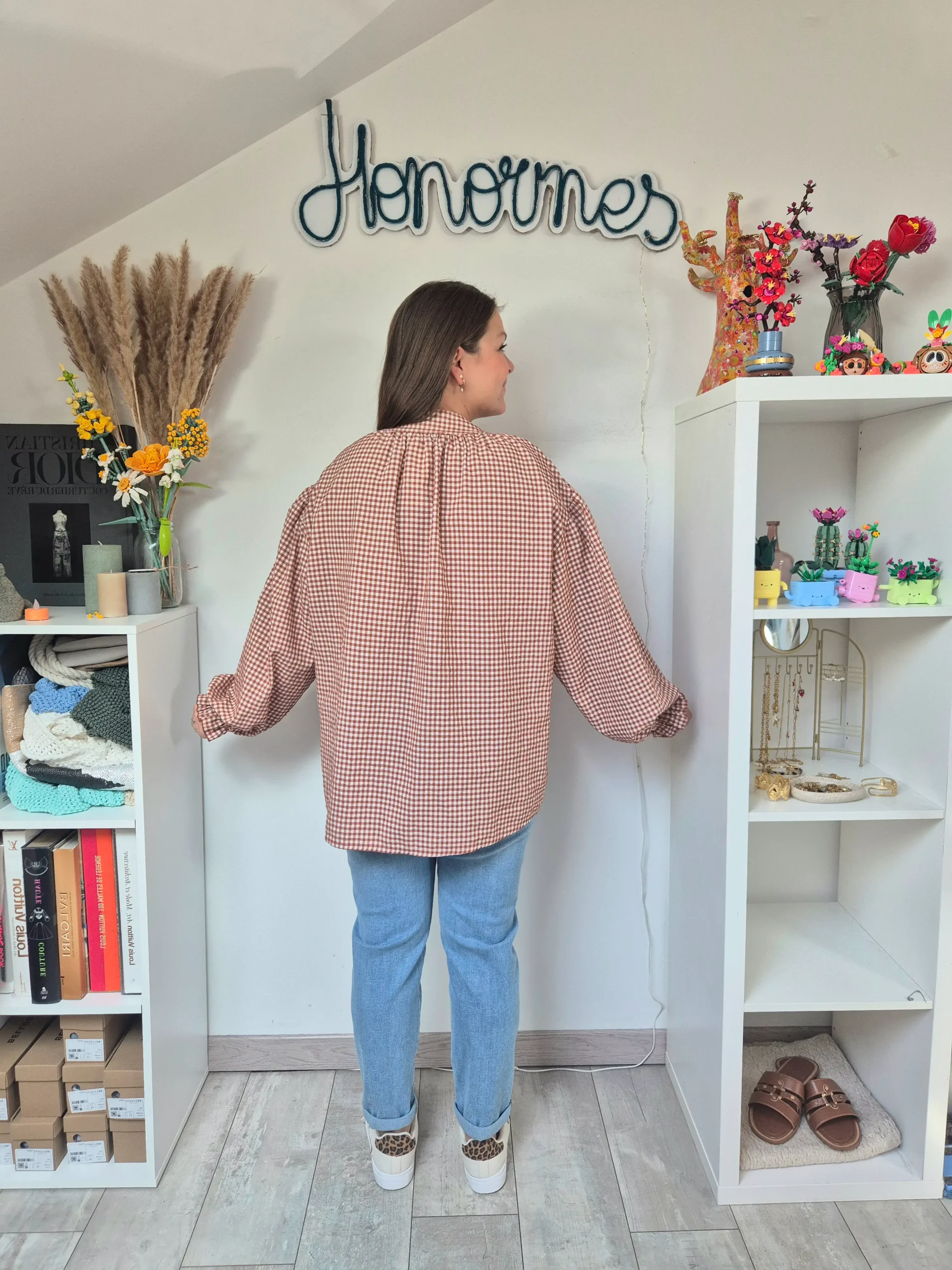 Chemise Yami rouille – Image 3