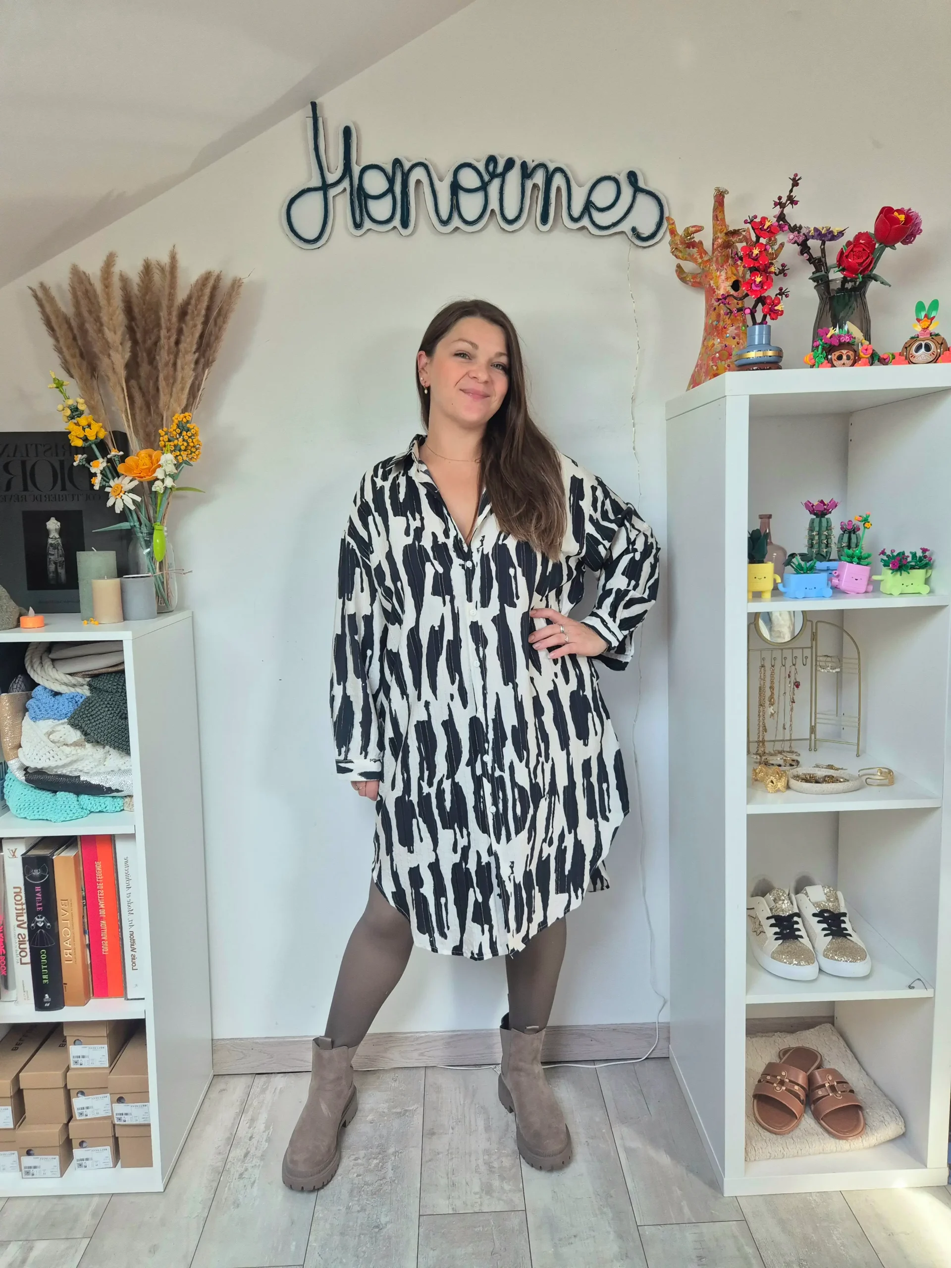 Robe Brook noire – Image 2