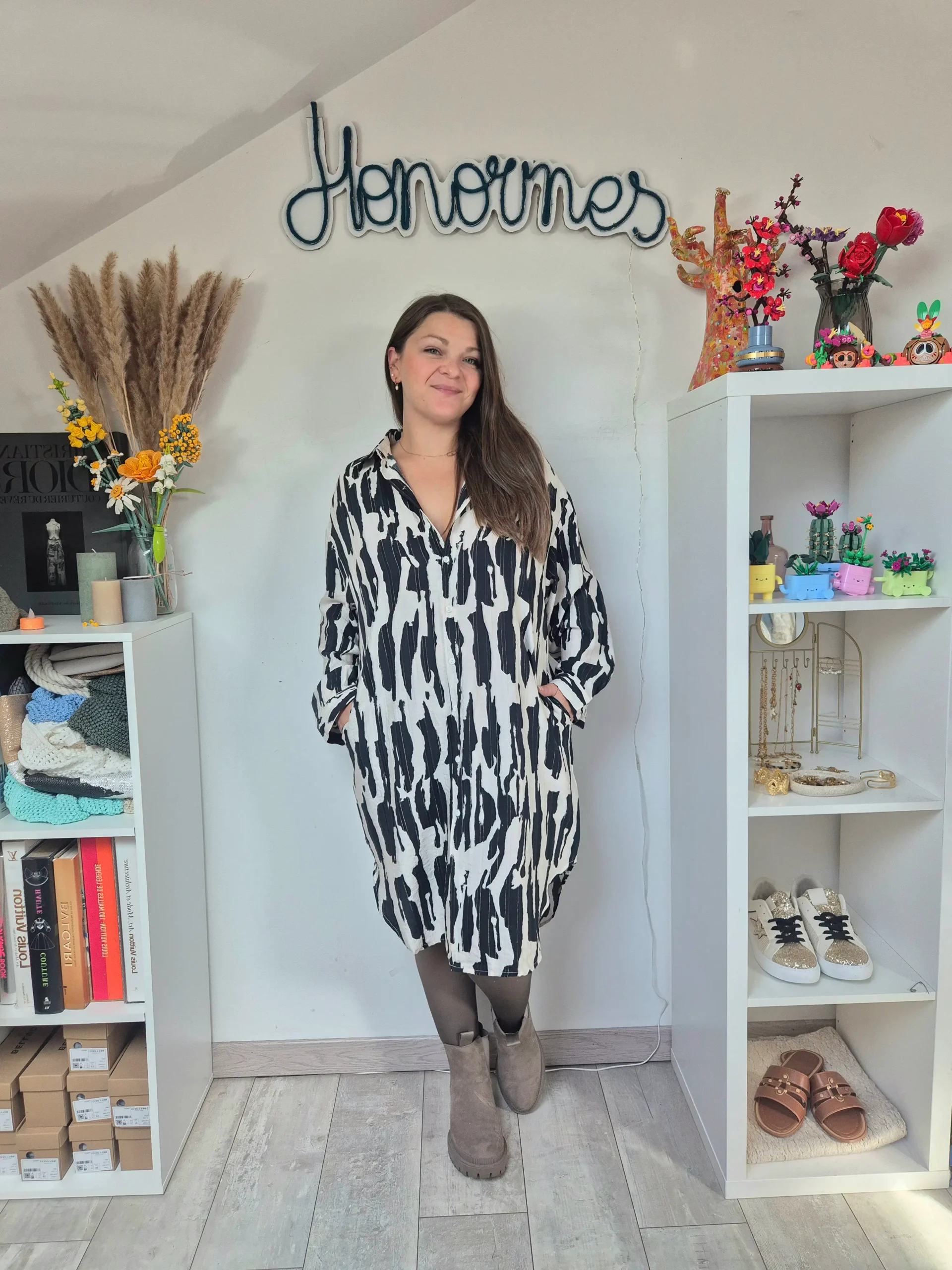 Robe Brook noire – Image 4