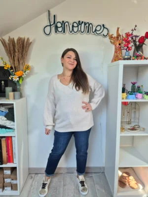 Pull Lodi beige