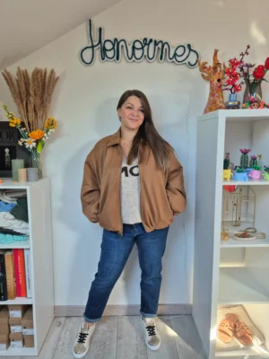 Veste Bombasse camel