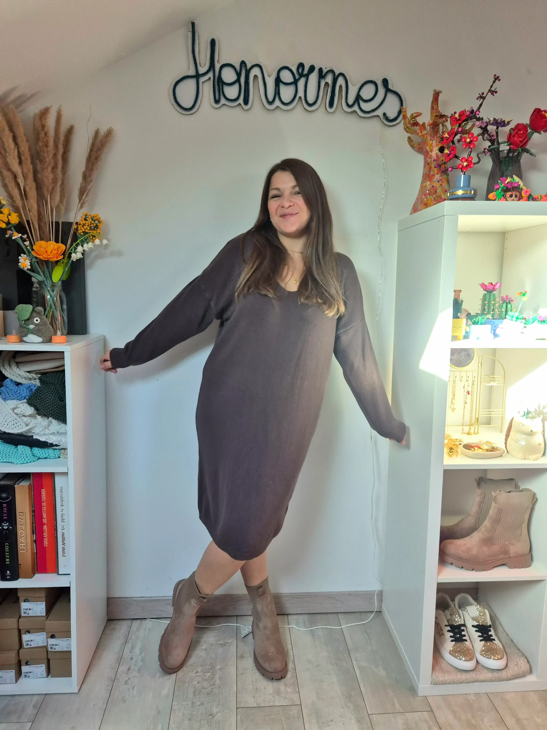 Robe Aïzen choco