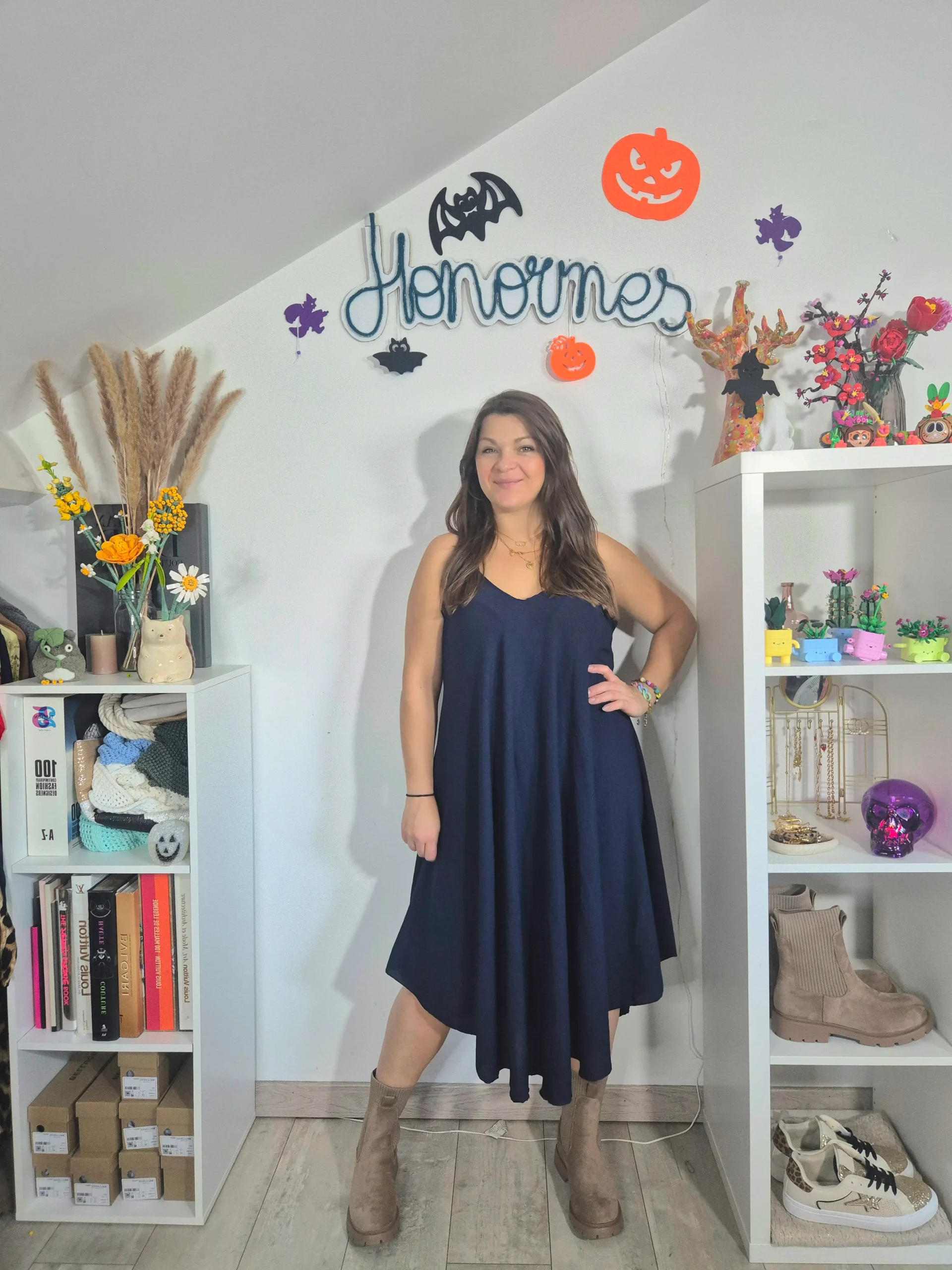 Robe Lucynette marine