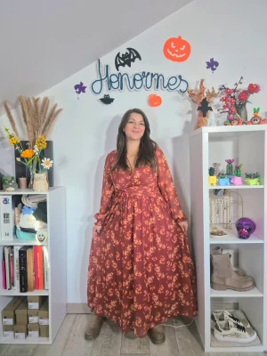 Robe longue Rina