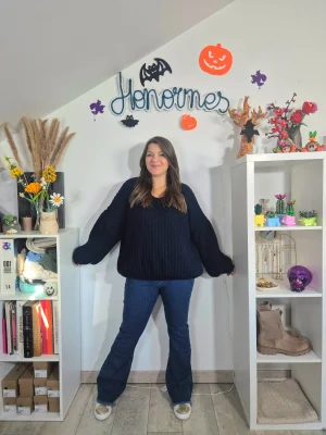 Pull Léolio marine